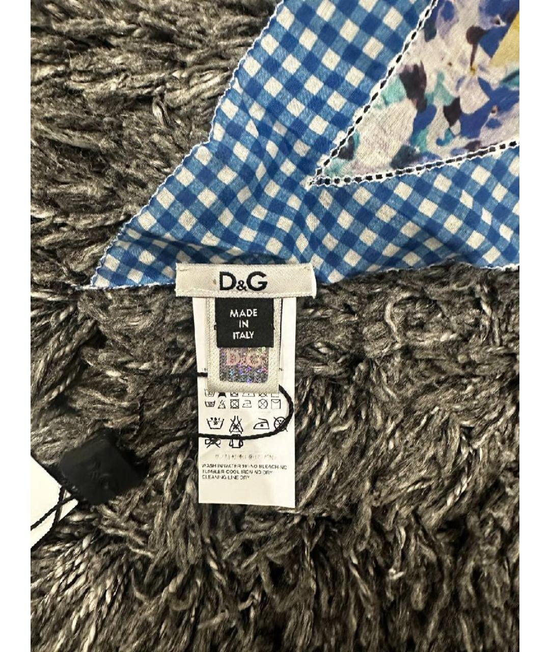 DOLCE&GABBANA Мульти хлопковый платок, фото 3