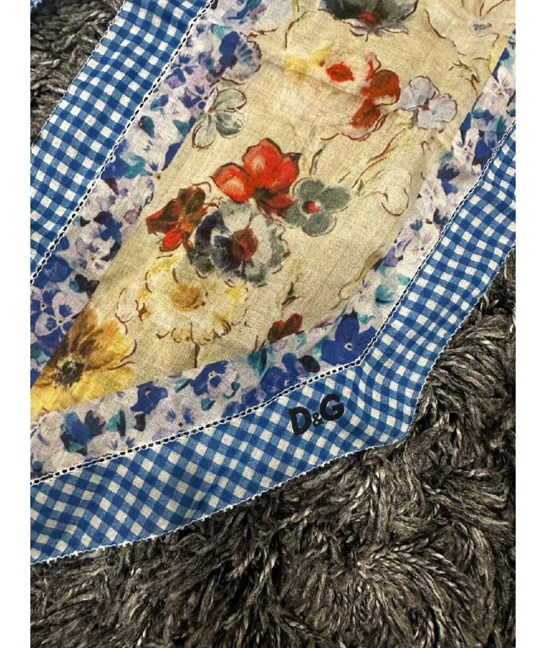 DOLCE&GABBANA Мульти хлопковый платок, фото 7