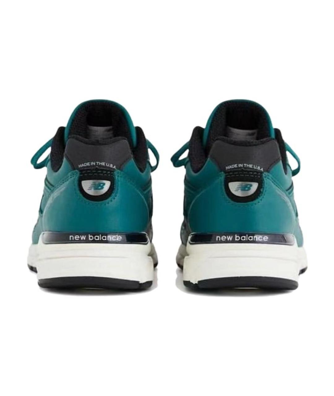 NEW BALANCE Зеленые низкие кроссовки / кеды, фото 5