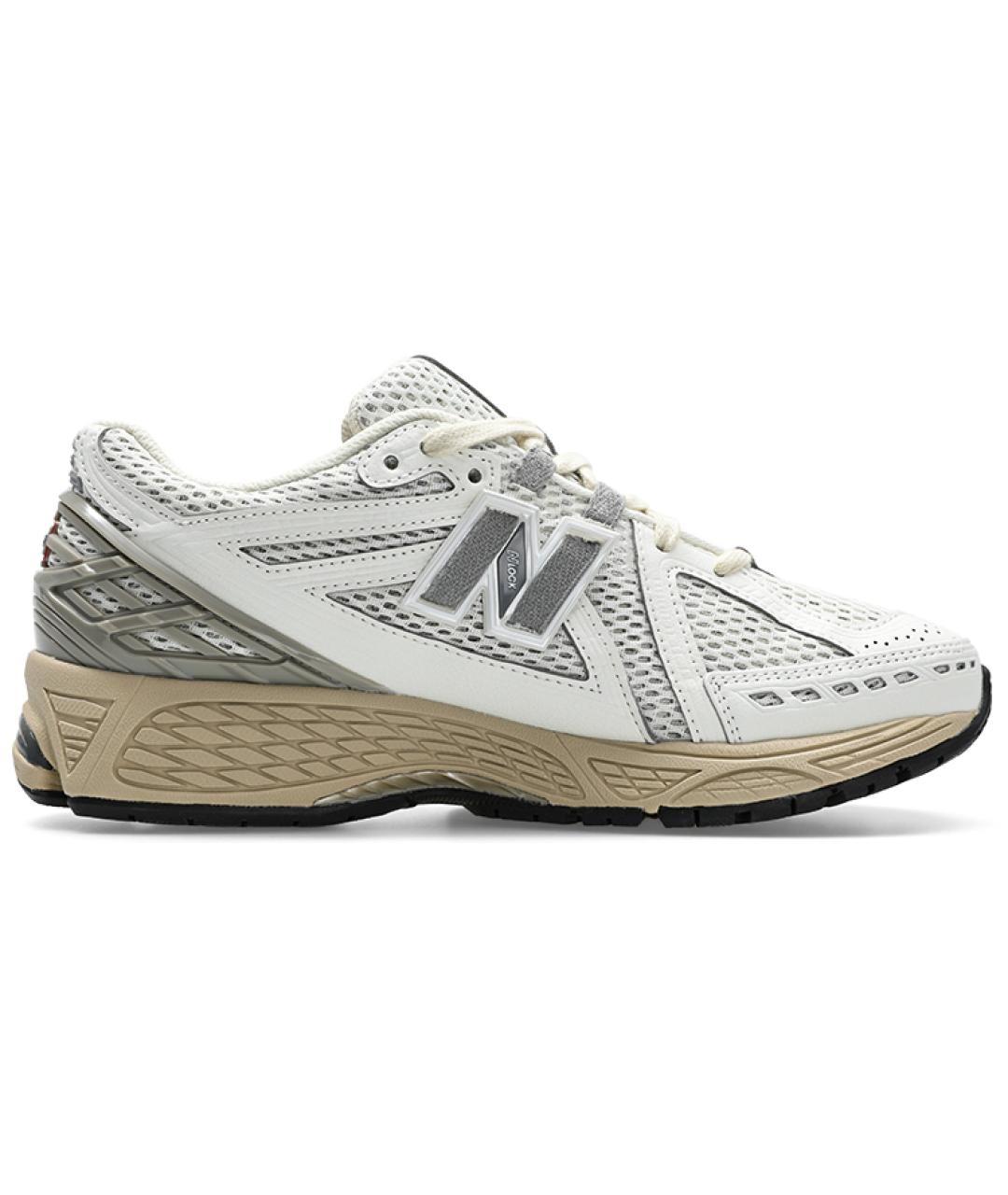 NEW BALANCE Белые кожаные кроссовки, фото 1