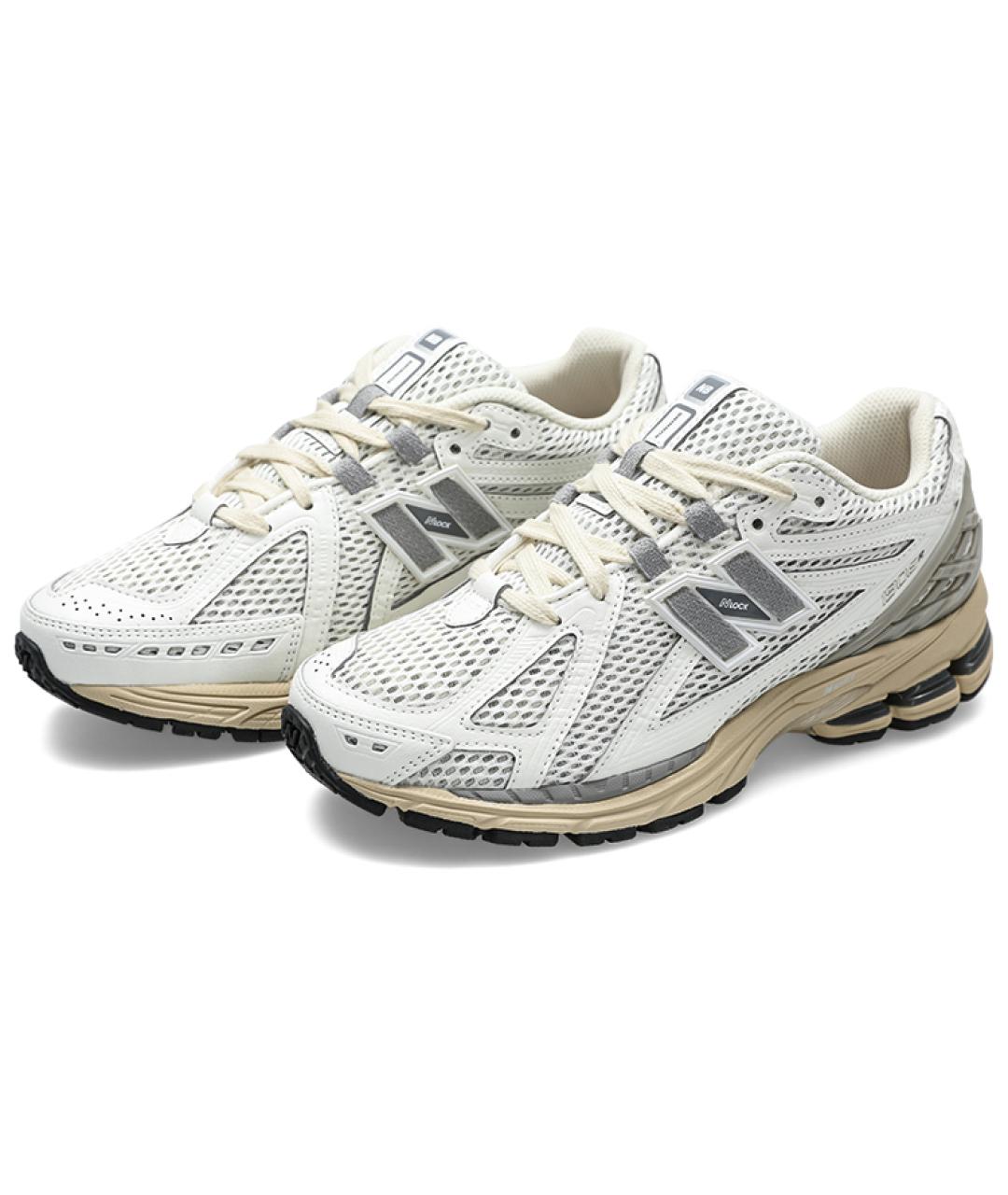 NEW BALANCE Белые кожаные кроссовки, фото 3