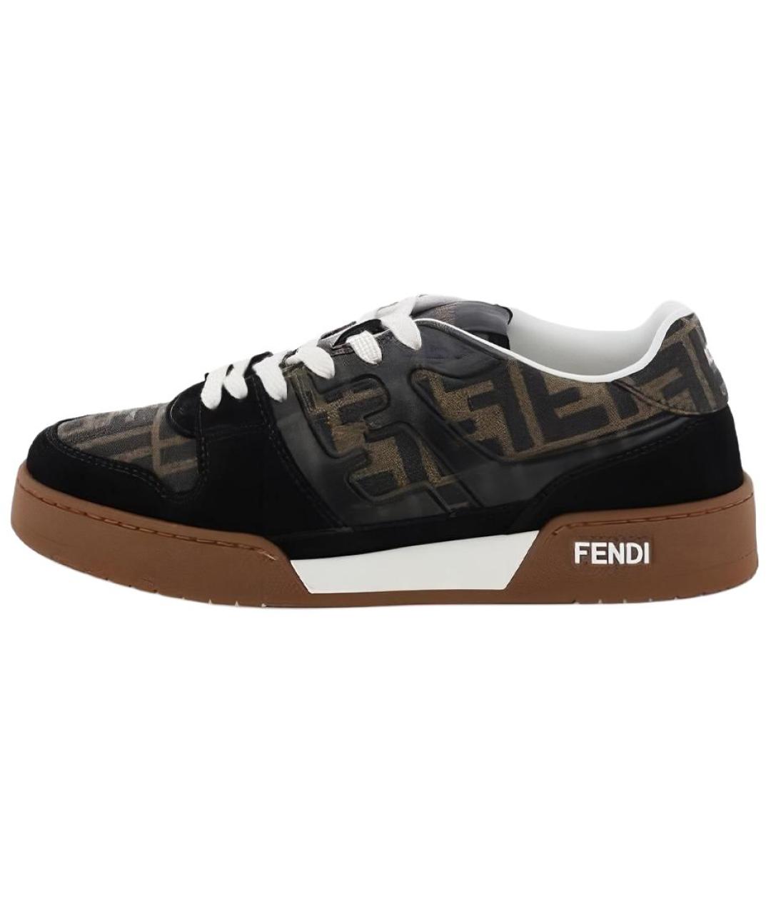 FENDI Мульти кеды, фото 2