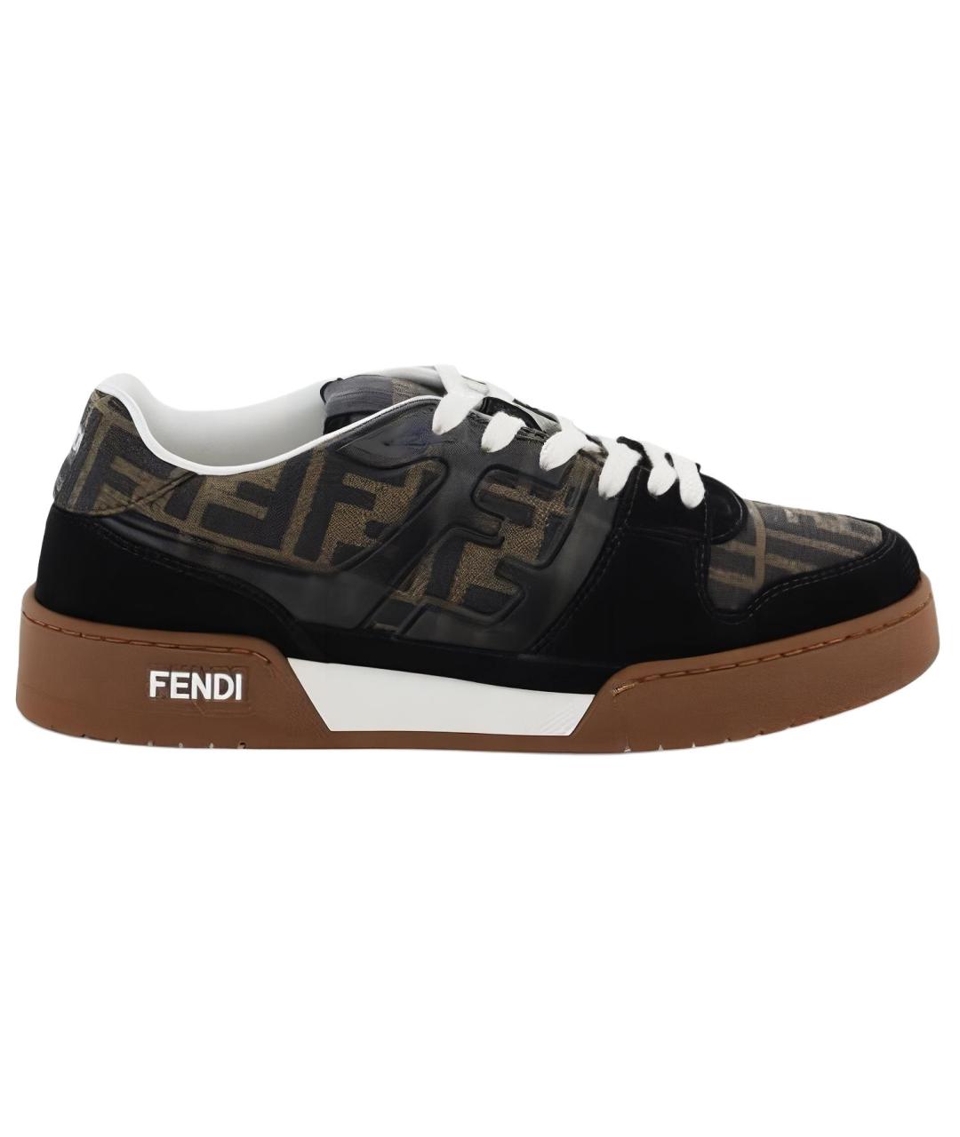 FENDI Мульти кеды, фото 6