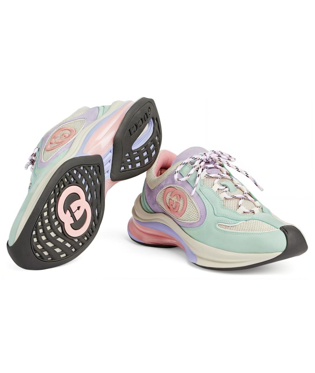 GUCCI Мульти кроссовки, фото 4