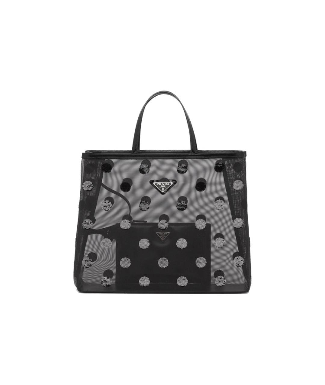 PRADA Черная сумка с короткими ручками, фото 6