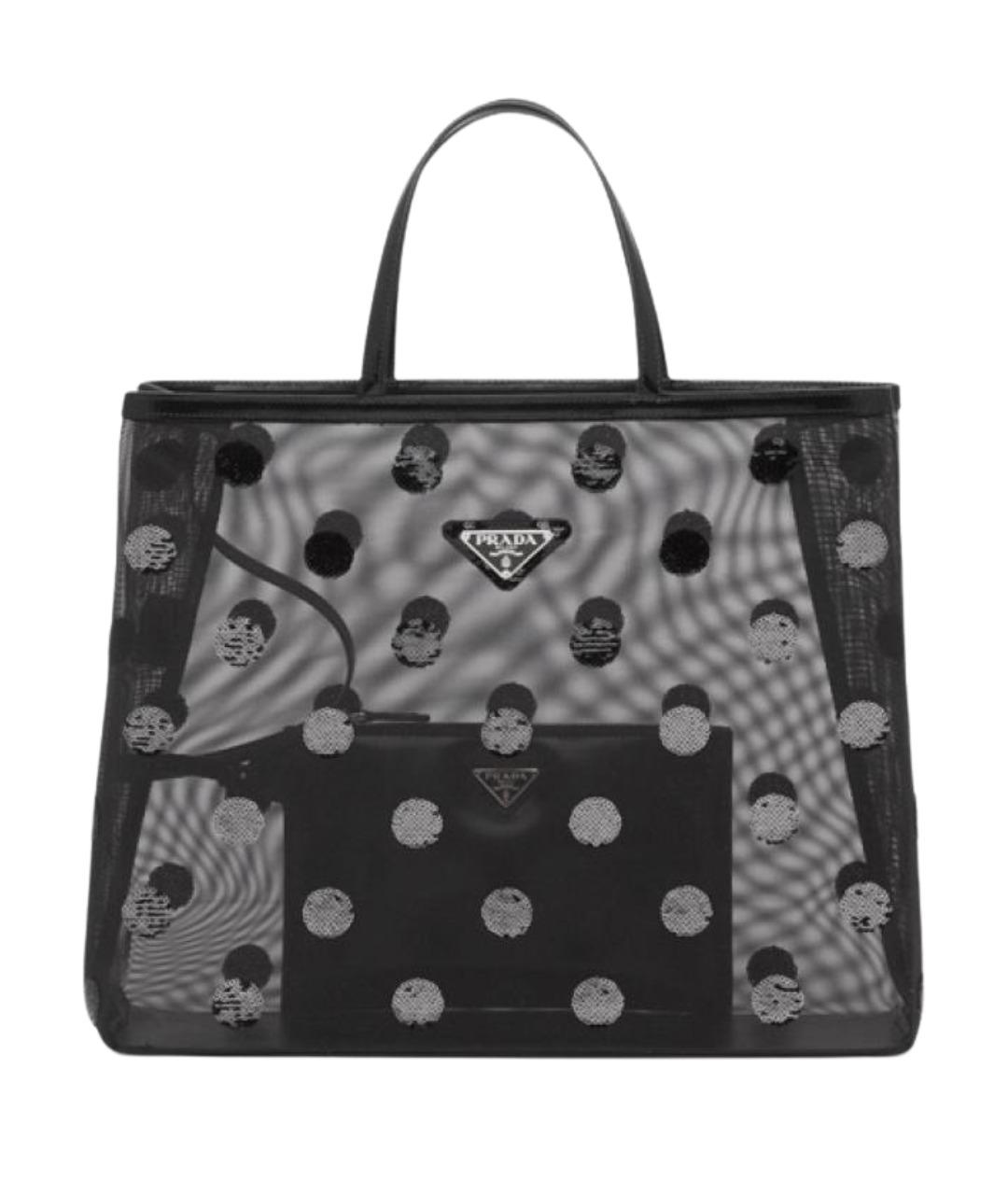 PRADA Черная сумка с короткими ручками, фото 1