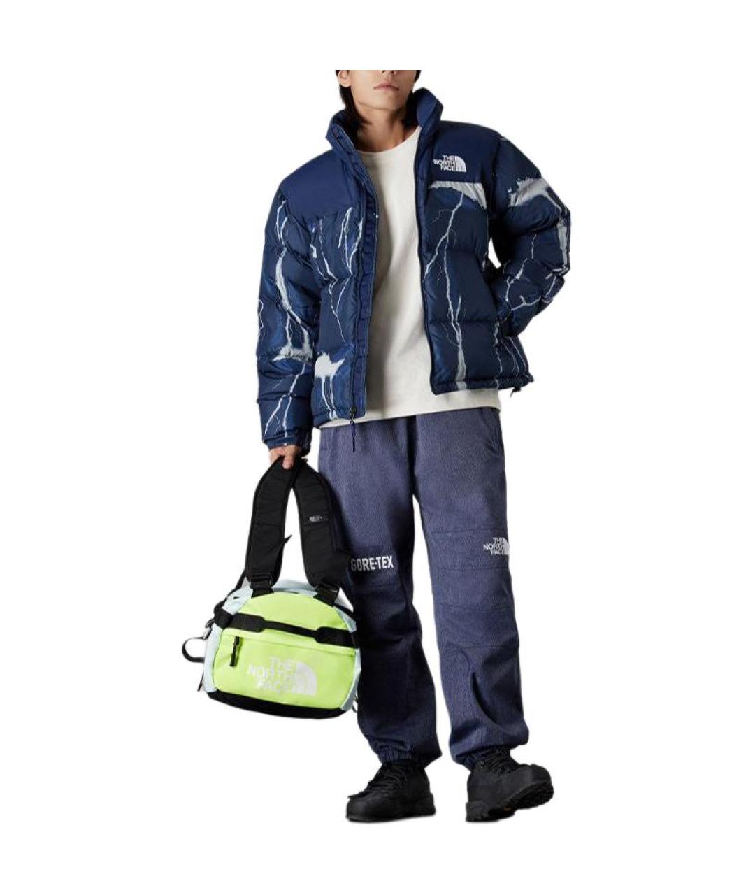 THE NORTH FACE Синий пуховик, фото 3