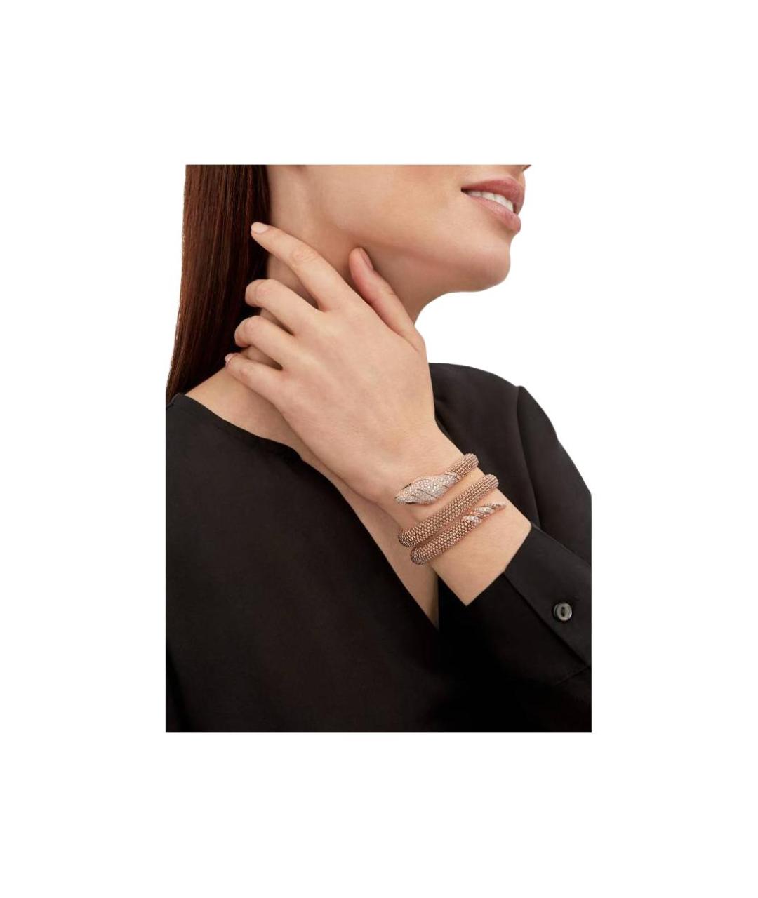 BVLGARI Золотой браслет из розового золота, фото 4