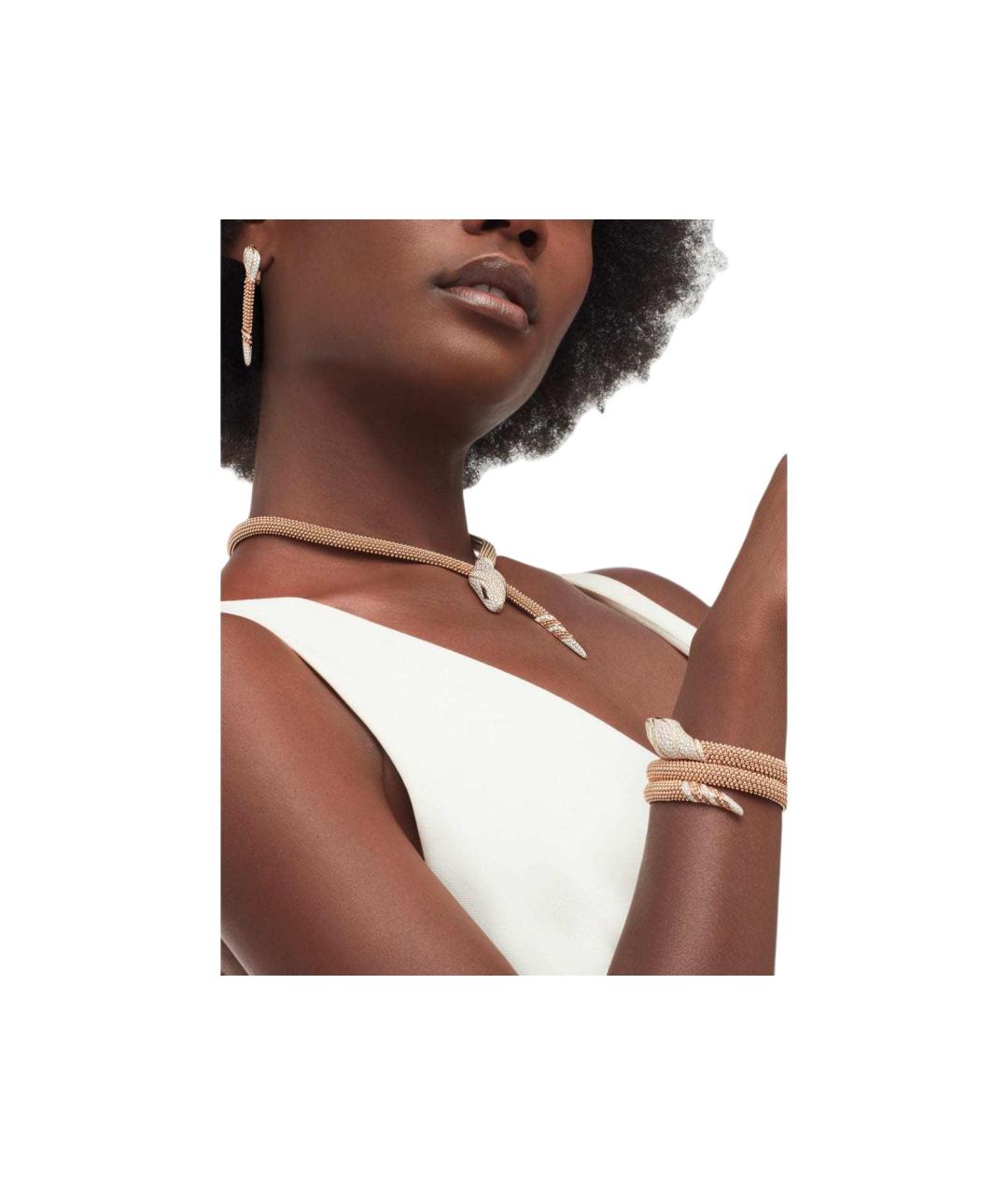 BVLGARI Золотой браслет из розового золота, фото 5