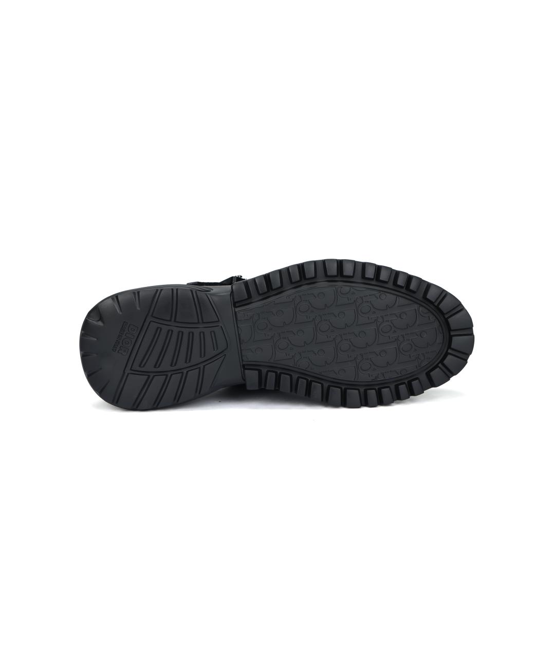 CHRISTIAN DIOR Черные кожаные туфли, фото 5