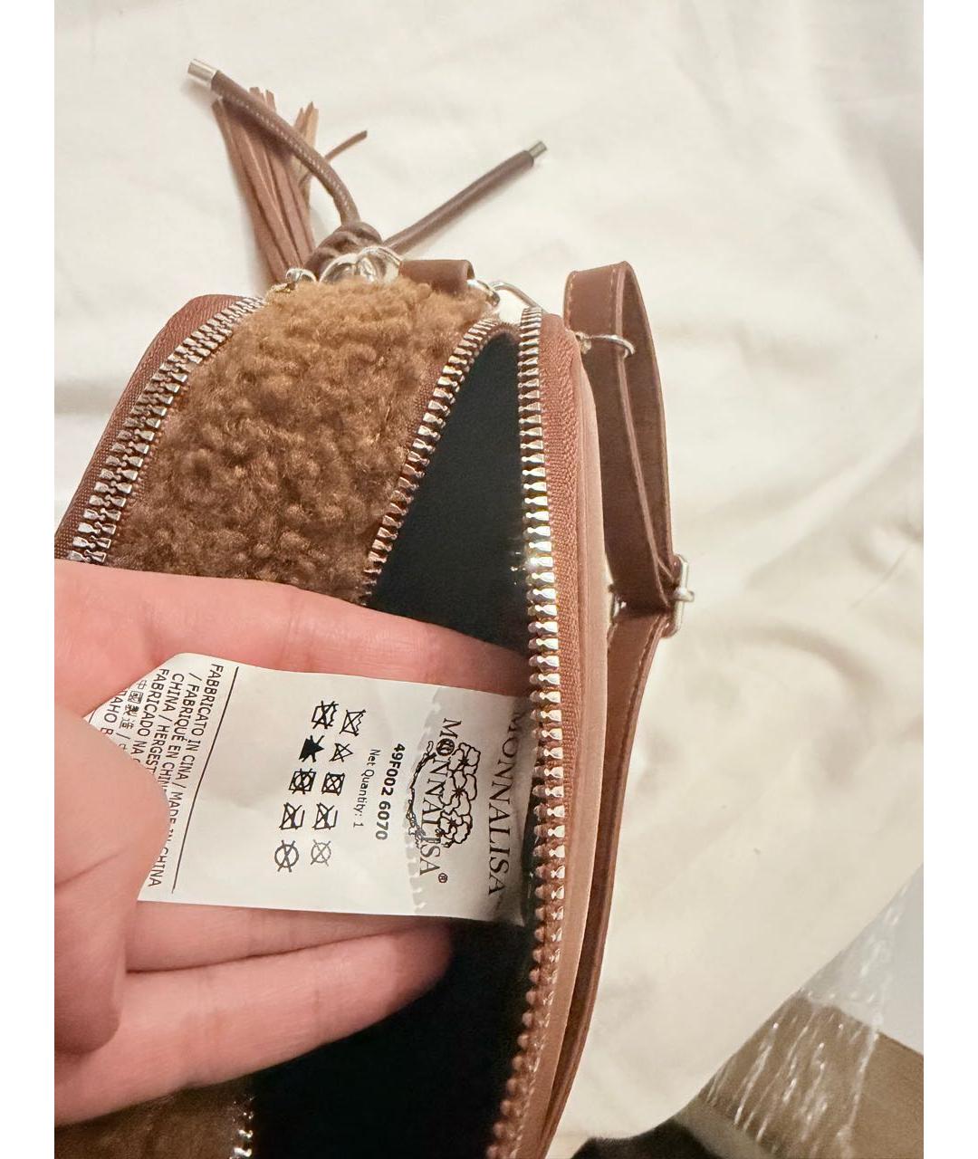 MONNALISA Коричневая сумка, фото 6