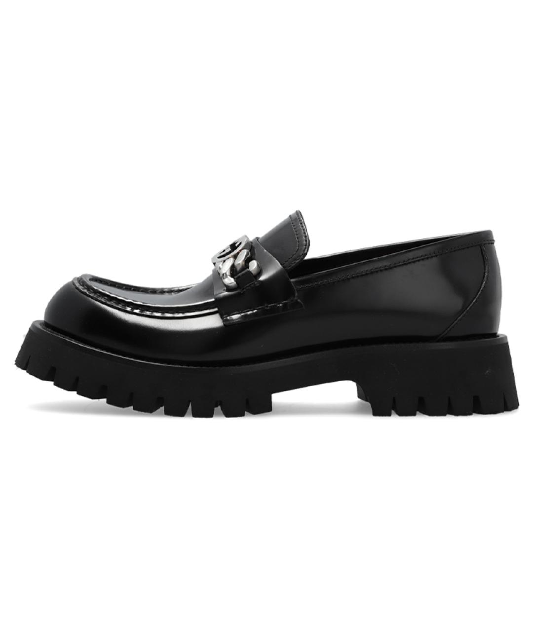 GUCCI Черные кожаные лоферы, фото 2