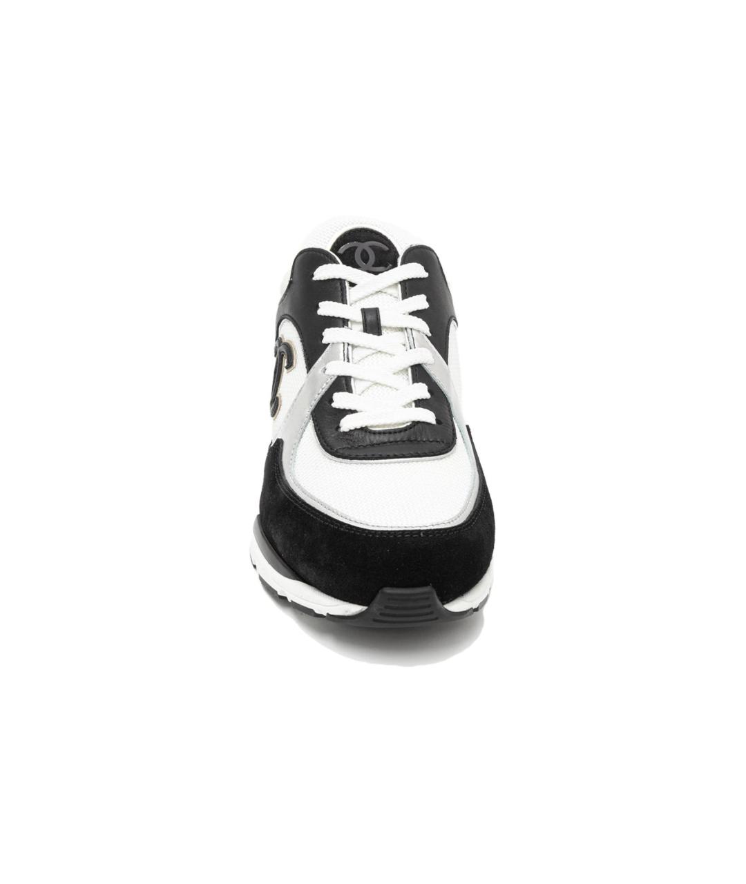 CHANEL Мульти кожаные кроссовки, фото 4