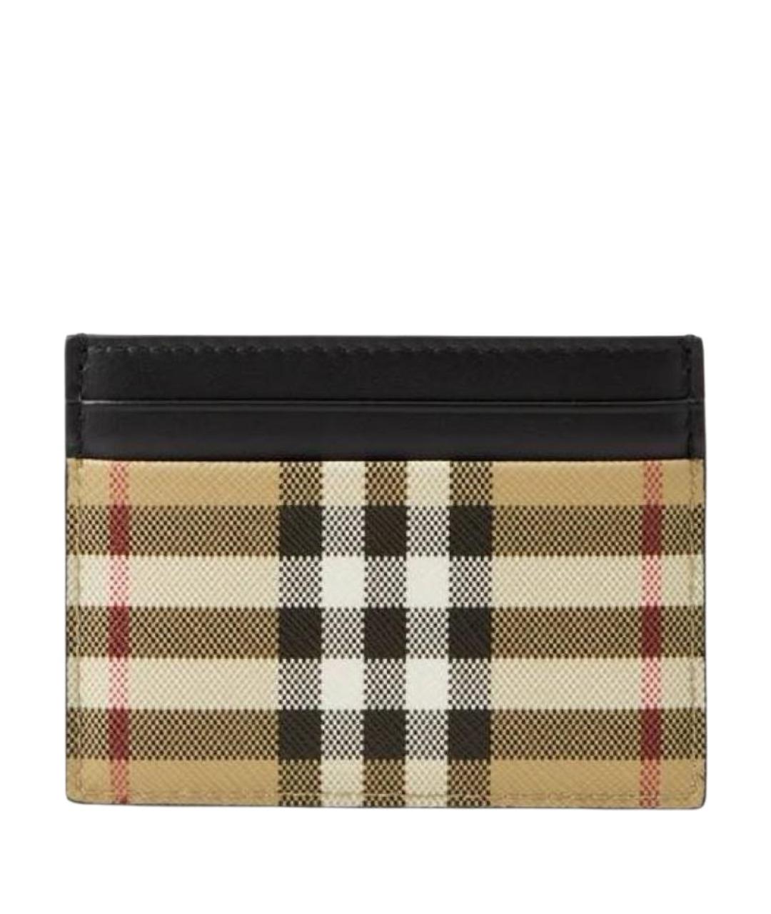 BURBERRY Бежевый кардхолдер, фото 1