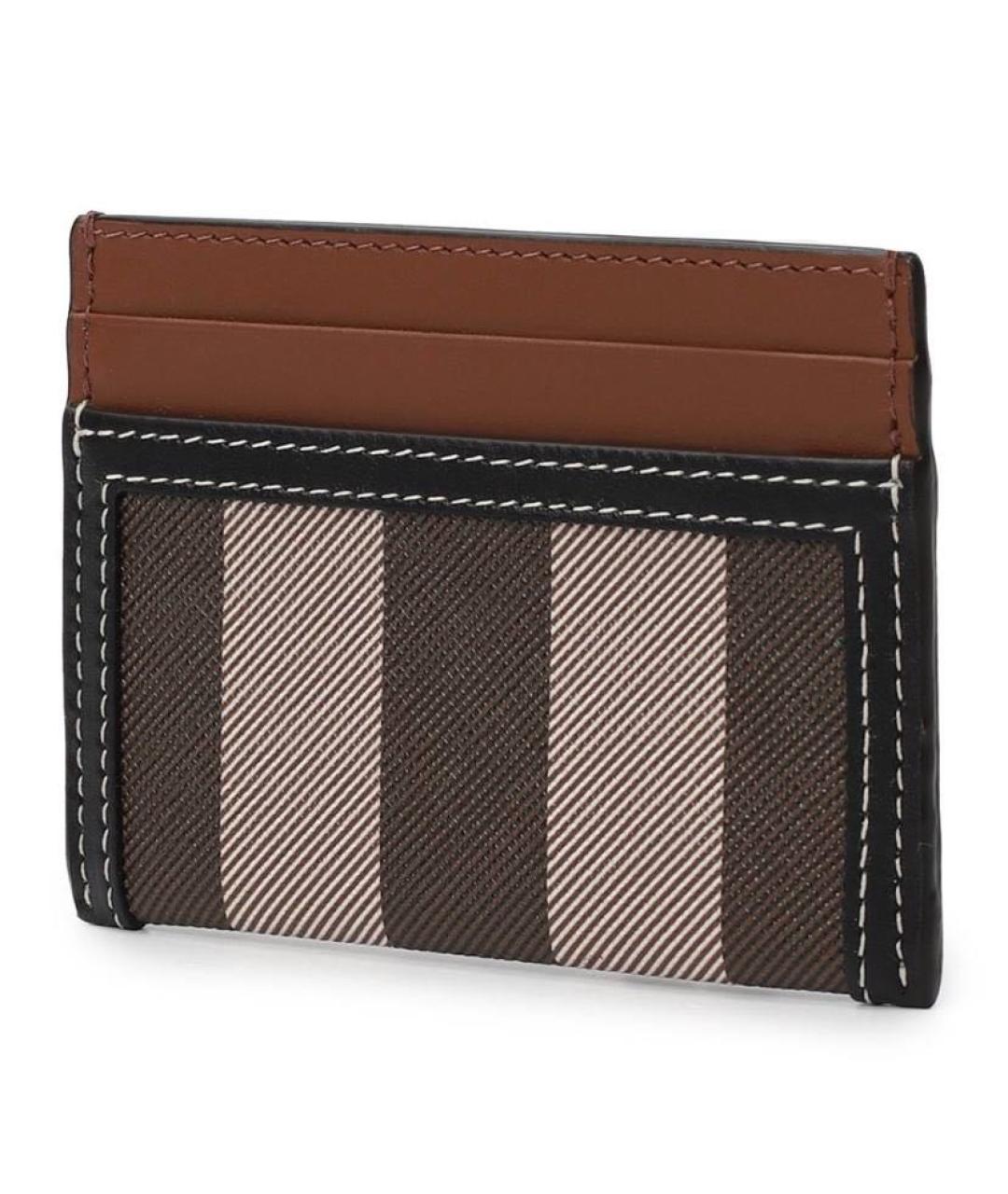 BURBERRY Коричневый кардхолдер, фото 2