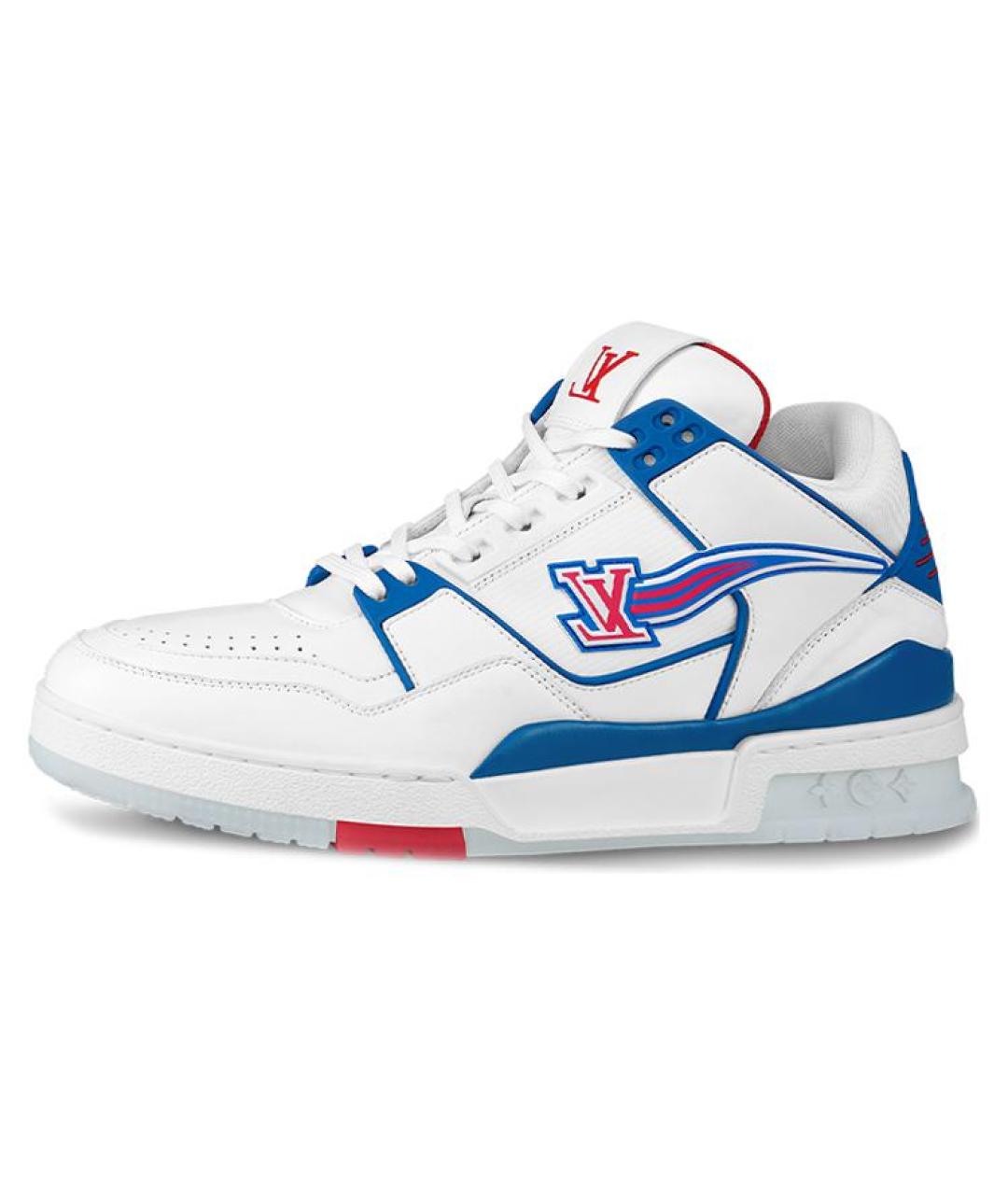 LOUIS VUITTON Мульти кожаные низкие кроссовки / кеды, фото 2