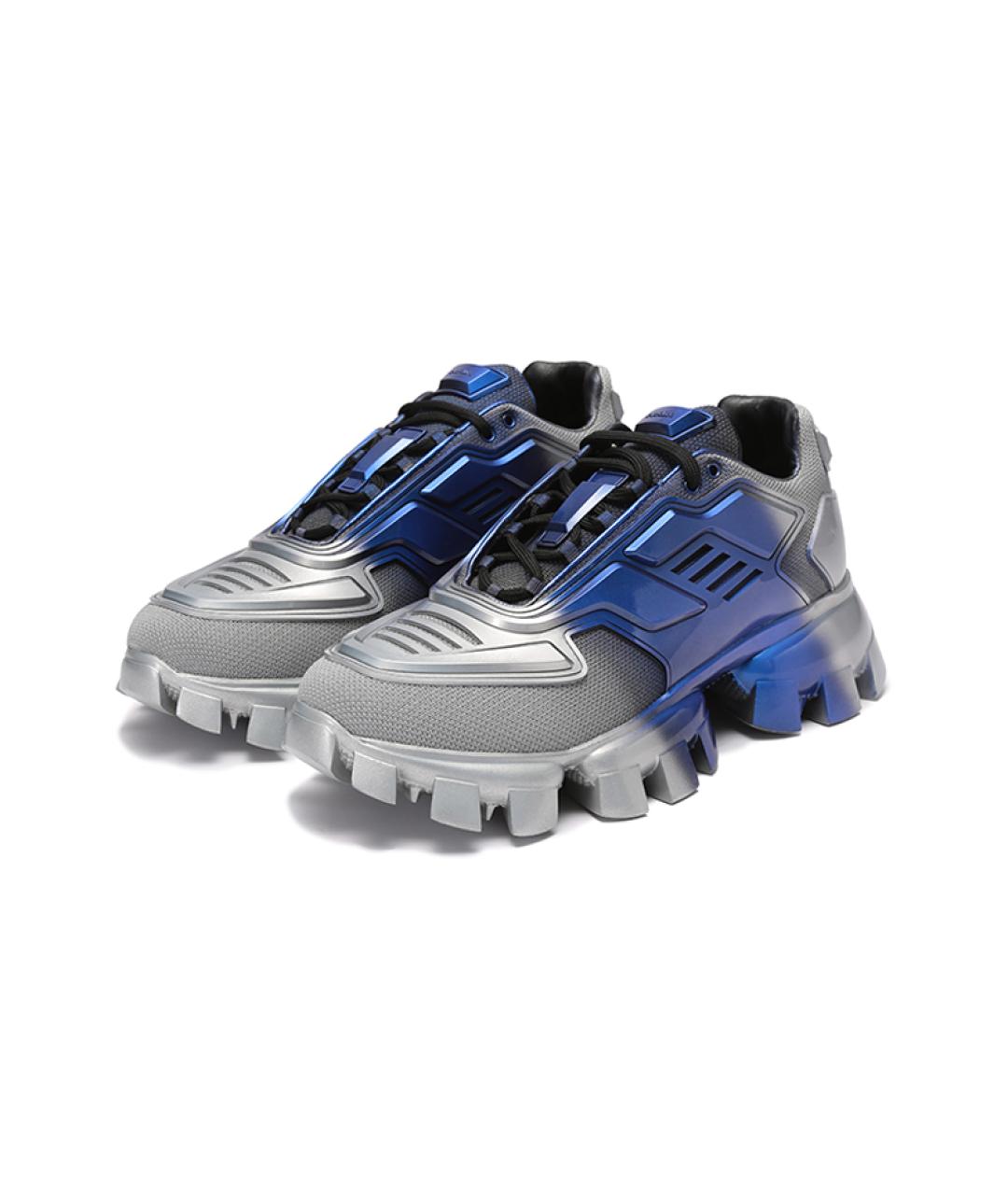 PRADA Мульти низкие кроссовки / кеды, фото 3