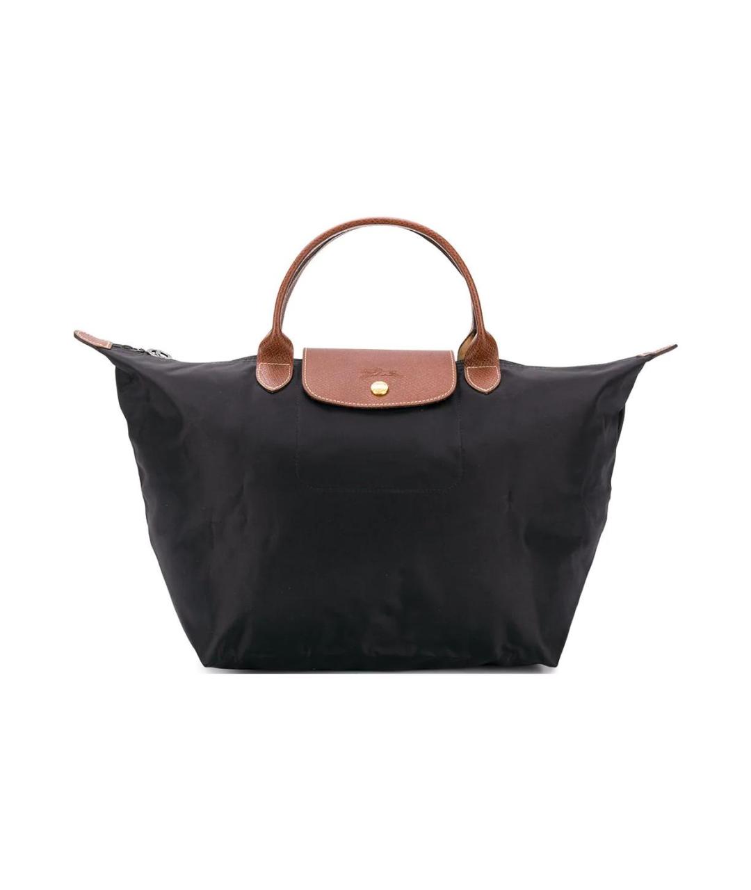 LONGCHAMP Черная сумка через плечо, фото 8