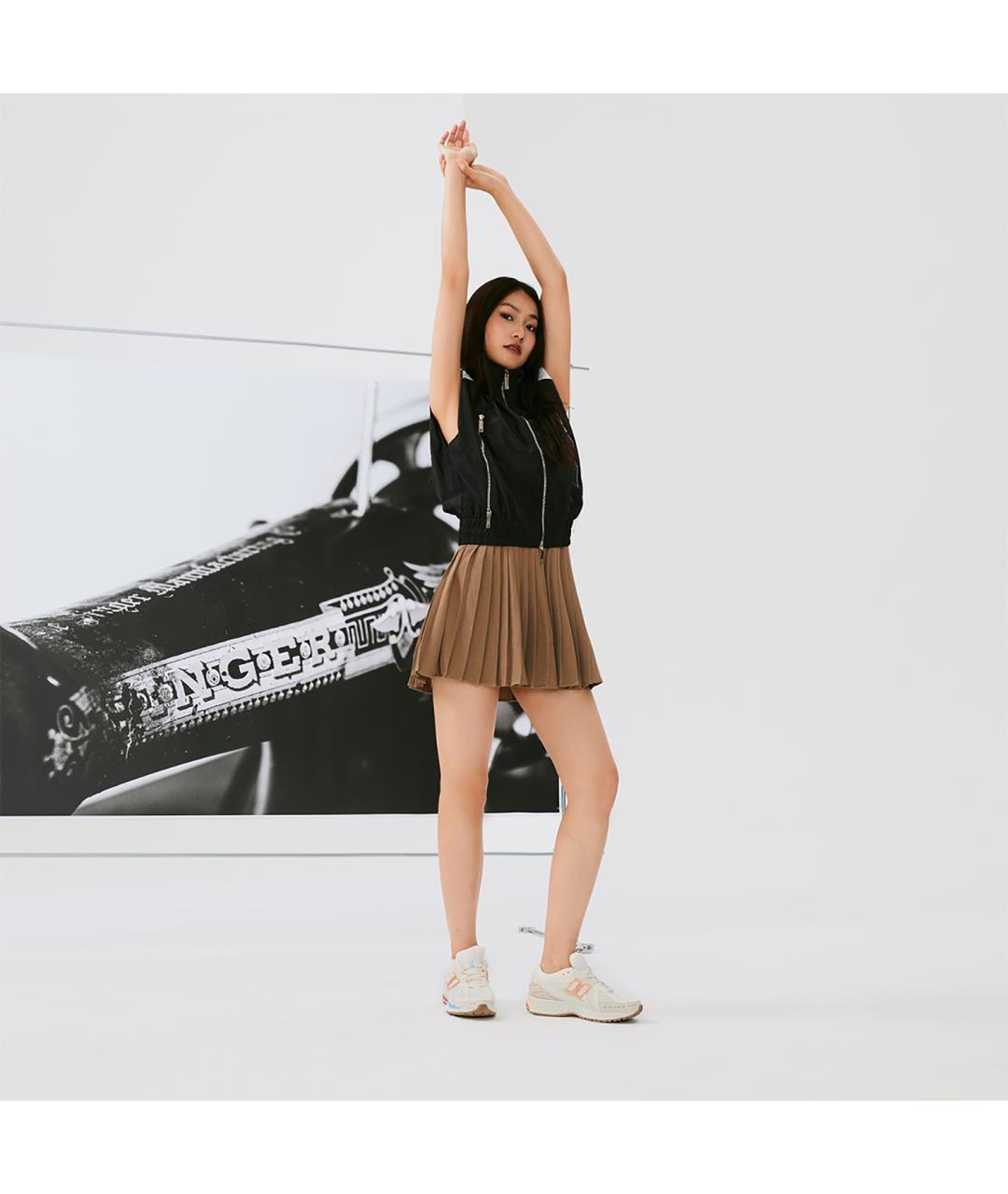 NEW BALANCE Бежевые текстильные кроссовки, фото 9