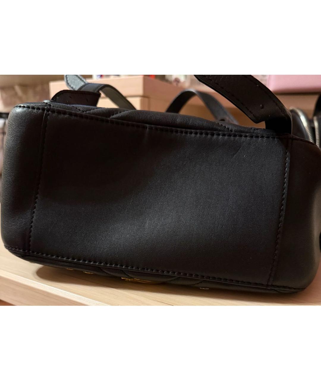 GUCCI Черный кожаный рюкзак, фото 6