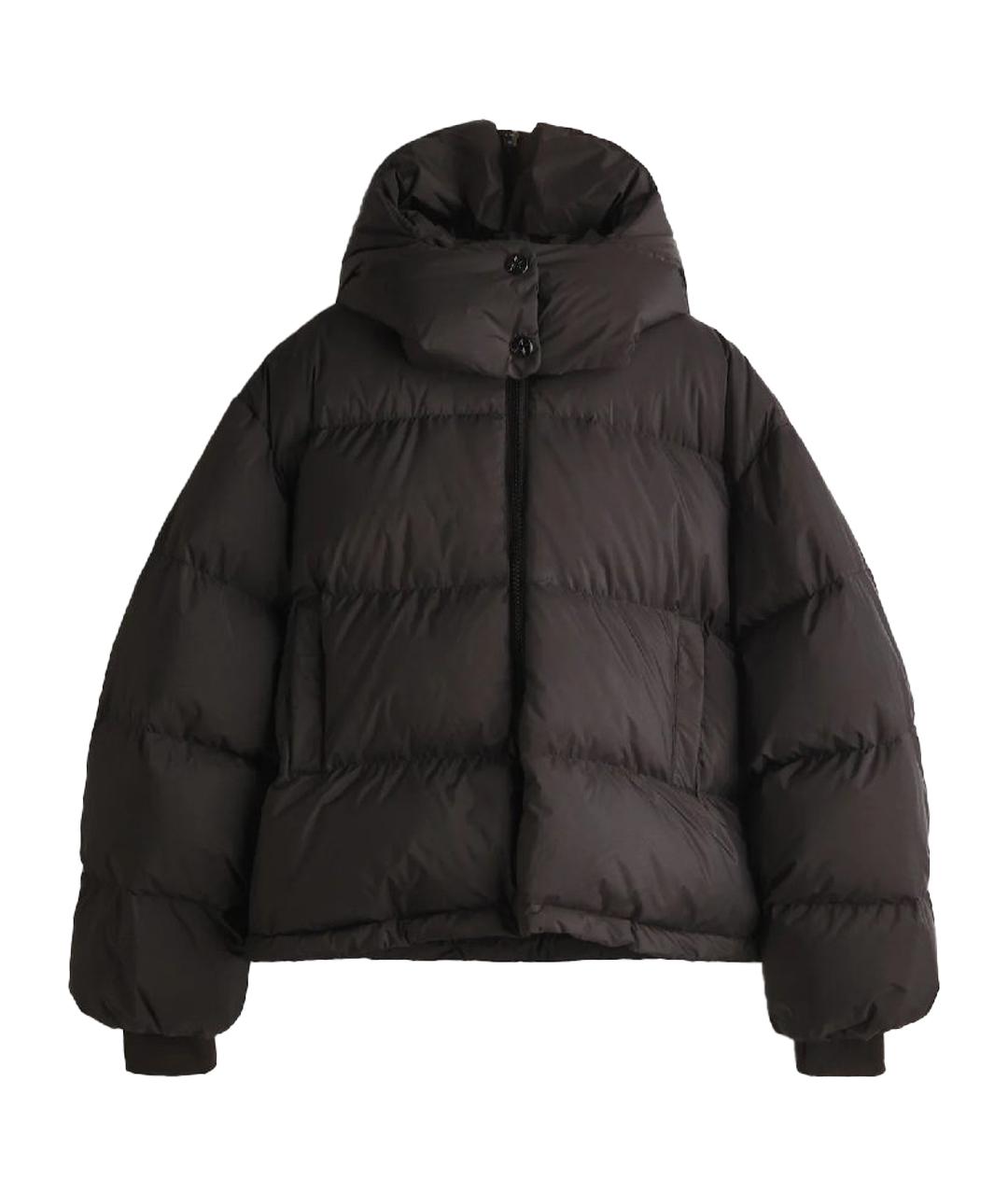 PERFECT MOMENT Черный полиамидовый пуховик, фото 1