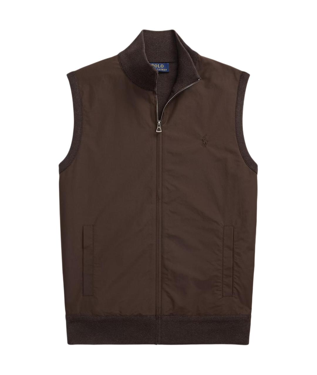 POLO RALPH LAUREN Коричневый жилет, фото 1