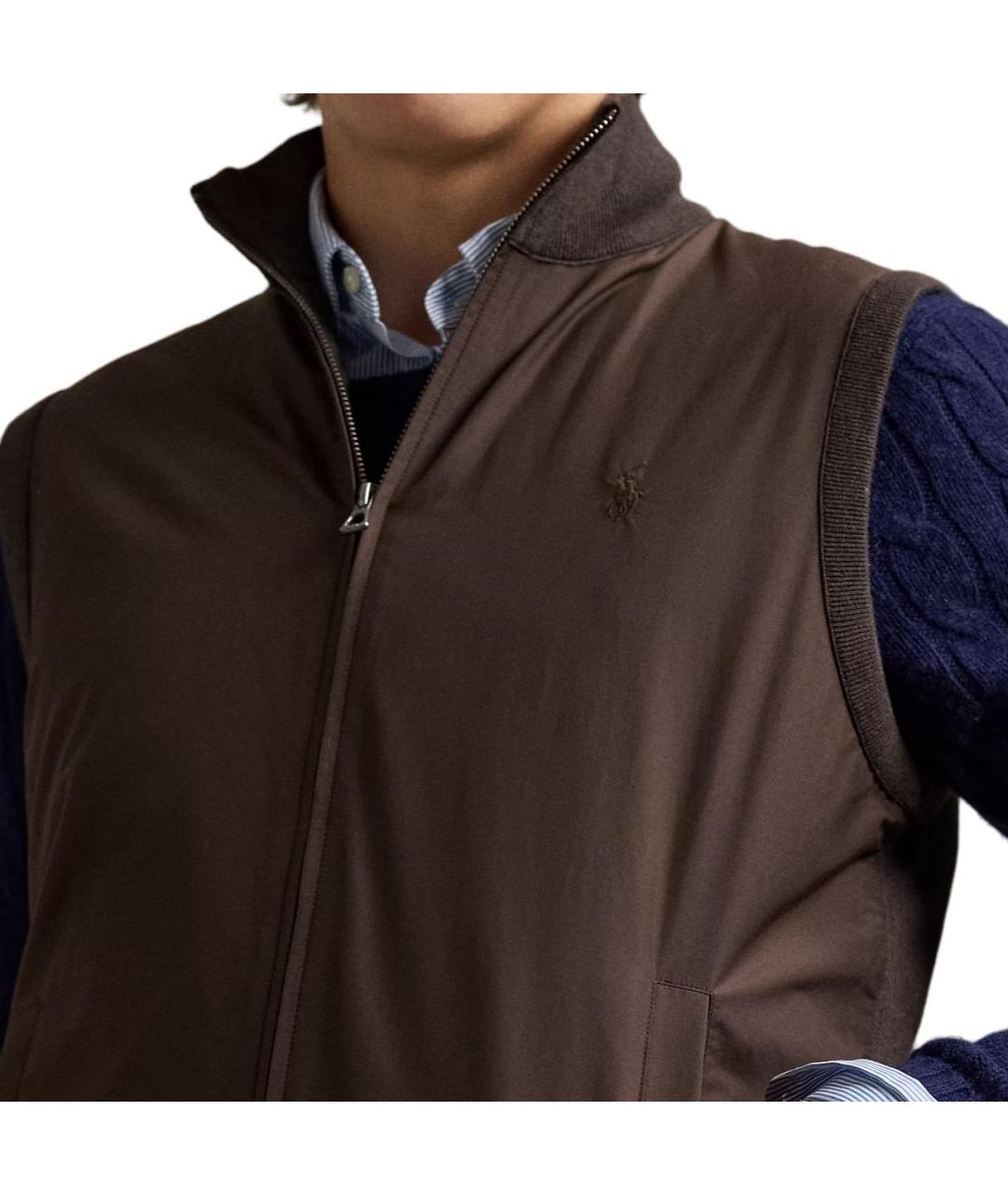 POLO RALPH LAUREN Коричневый жилет, фото 5
