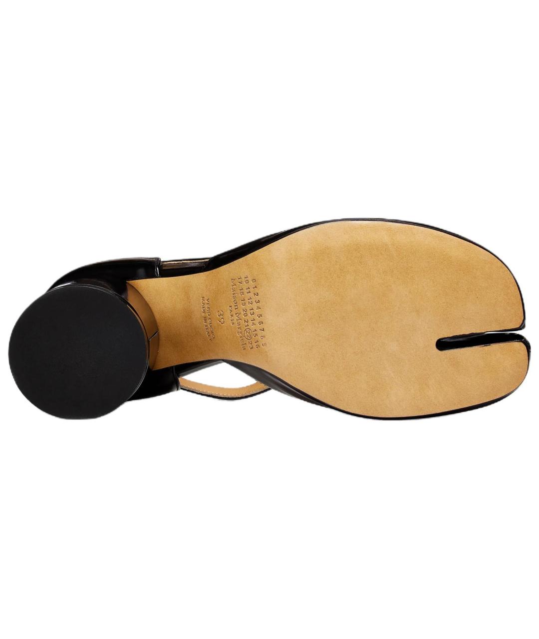 MAISON MARGIELA Черные туфли, фото 6