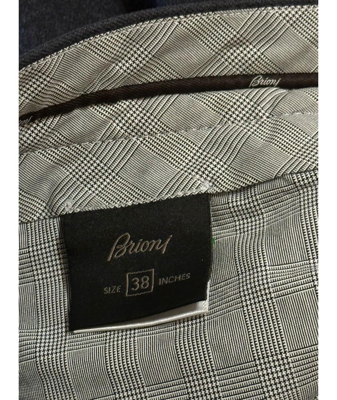 BRIONI Серые хлопковые джинсы, фото 6