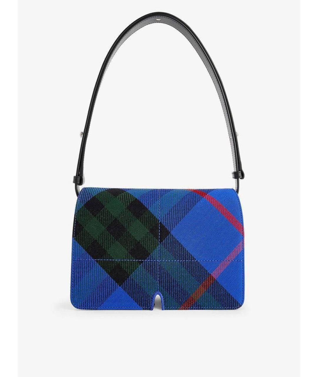BURBERRY Синяя сумка с короткими ручками, фото 8