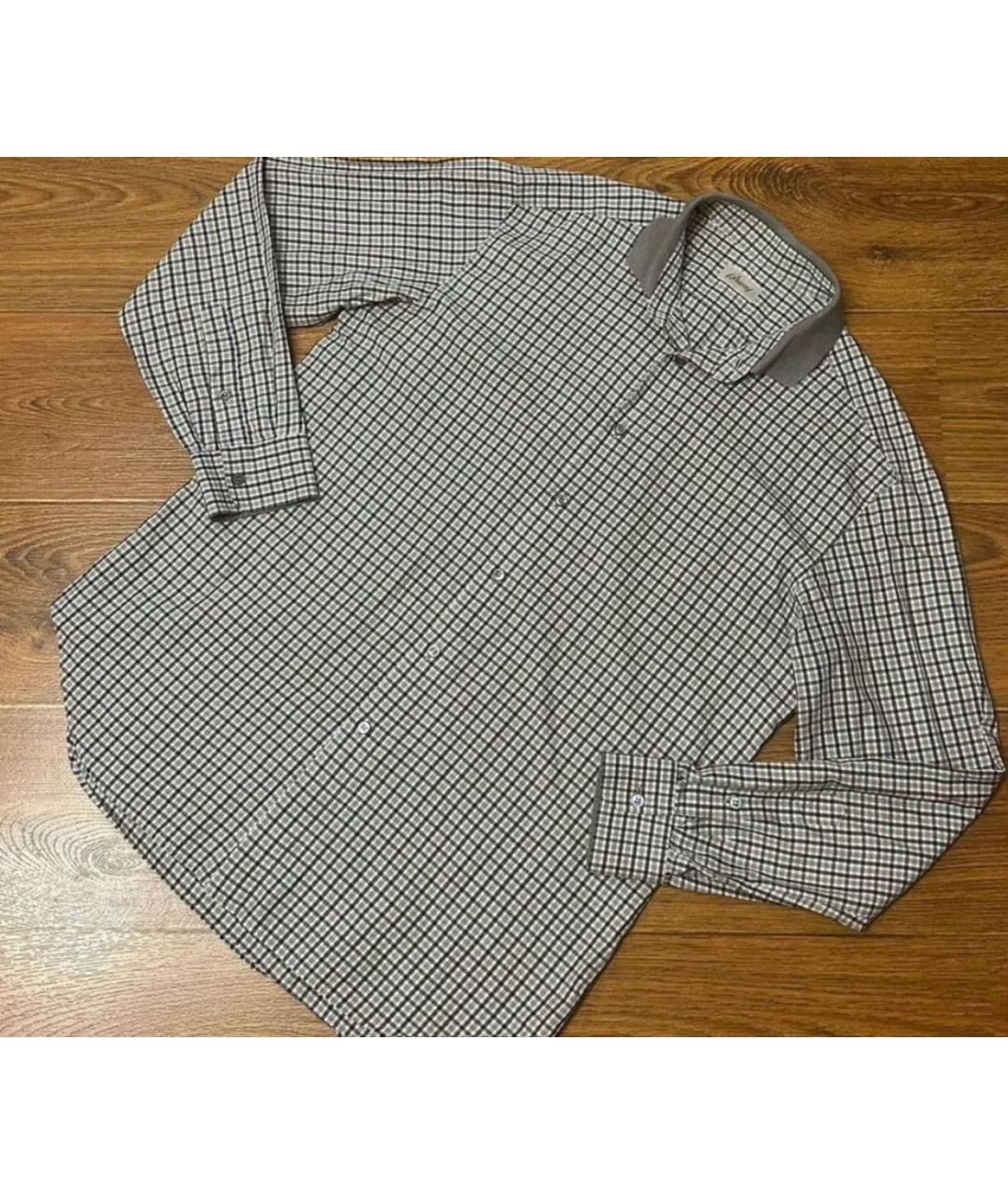 BRIONI Мульти хлопковая кэжуал рубашка, фото 2