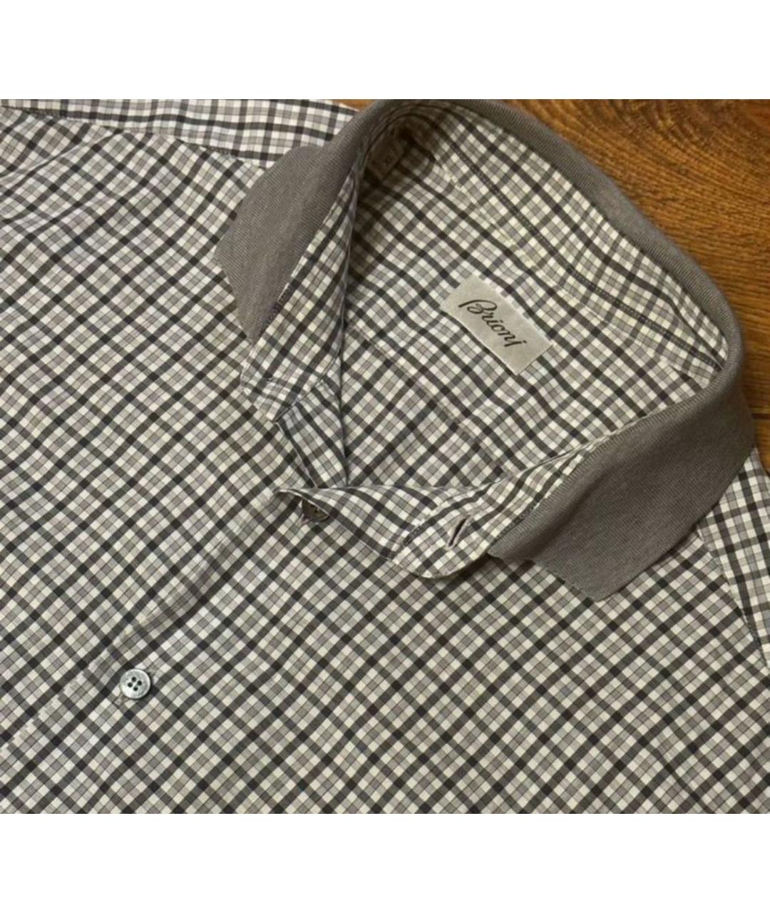 BRIONI Мульти хлопковая кэжуал рубашка, фото 5