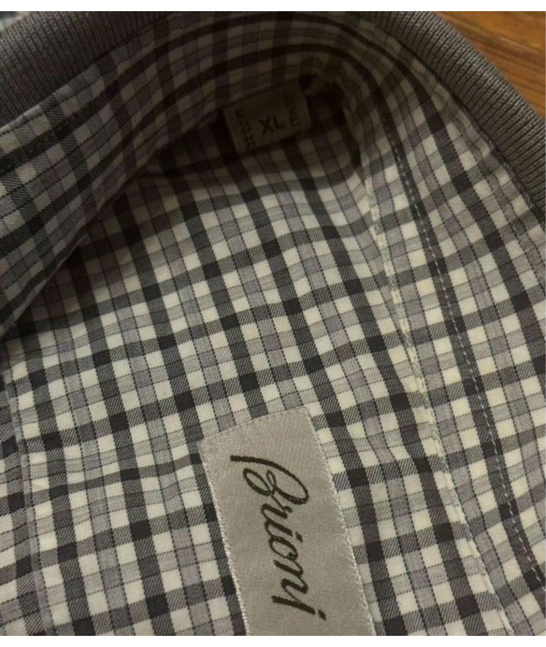 BRIONI Мульти хлопковая кэжуал рубашка, фото 8