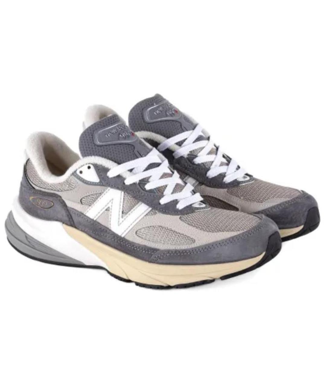 NEW BALANCE Серые кроссовки, фото 3