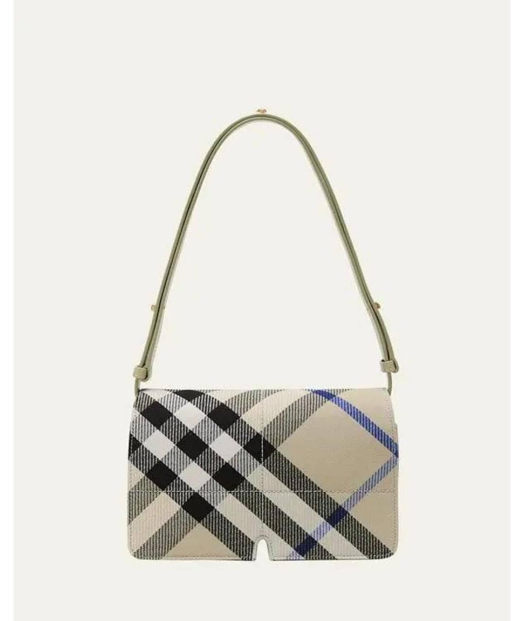 BURBERRY Бежевая сумка с короткими ручками, фото 3