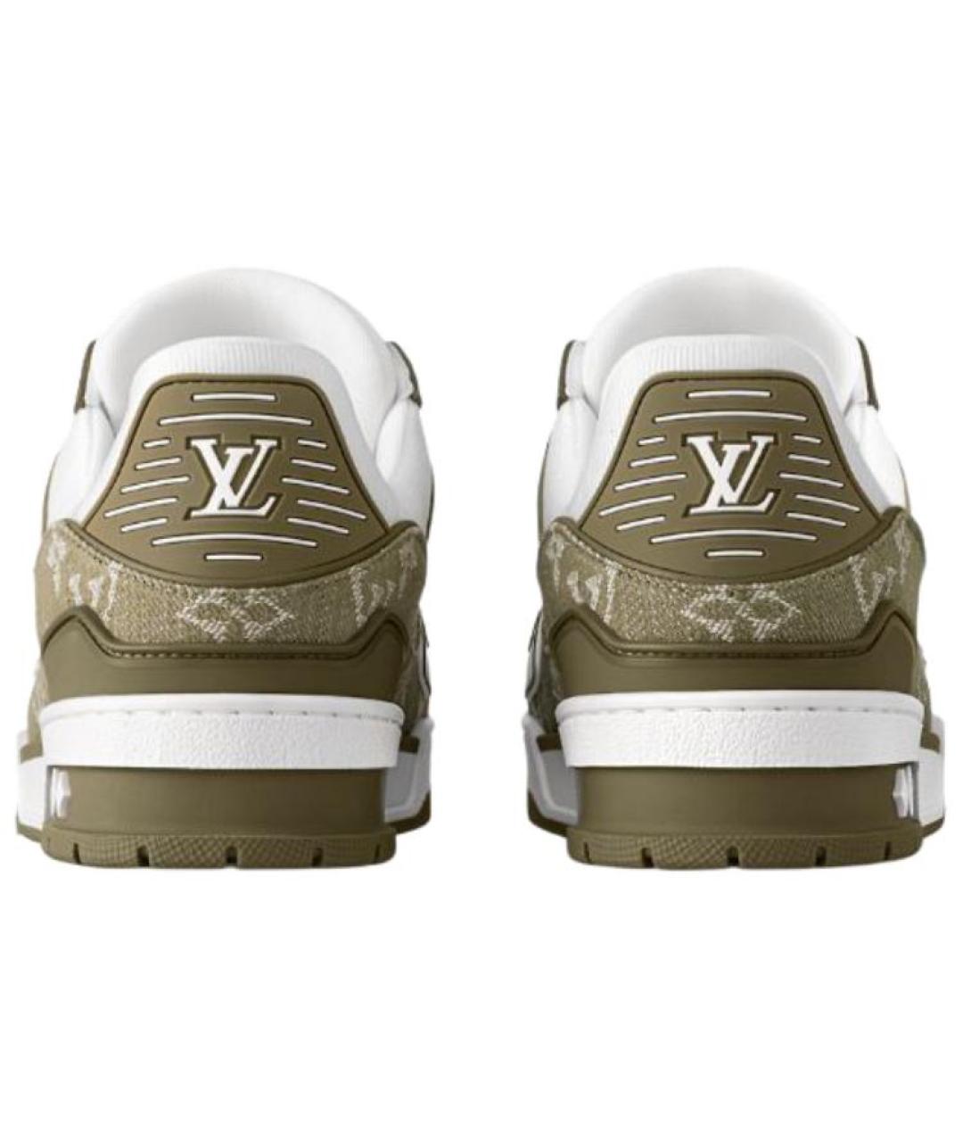 LOUIS VUITTON Мульти кожаные высокие кроссовки / кеды, фото 5