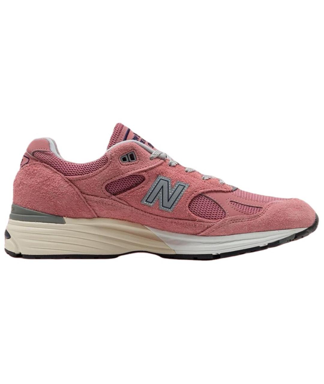 NEW BALANCE Розовые замшевые кроссовки, фото 1