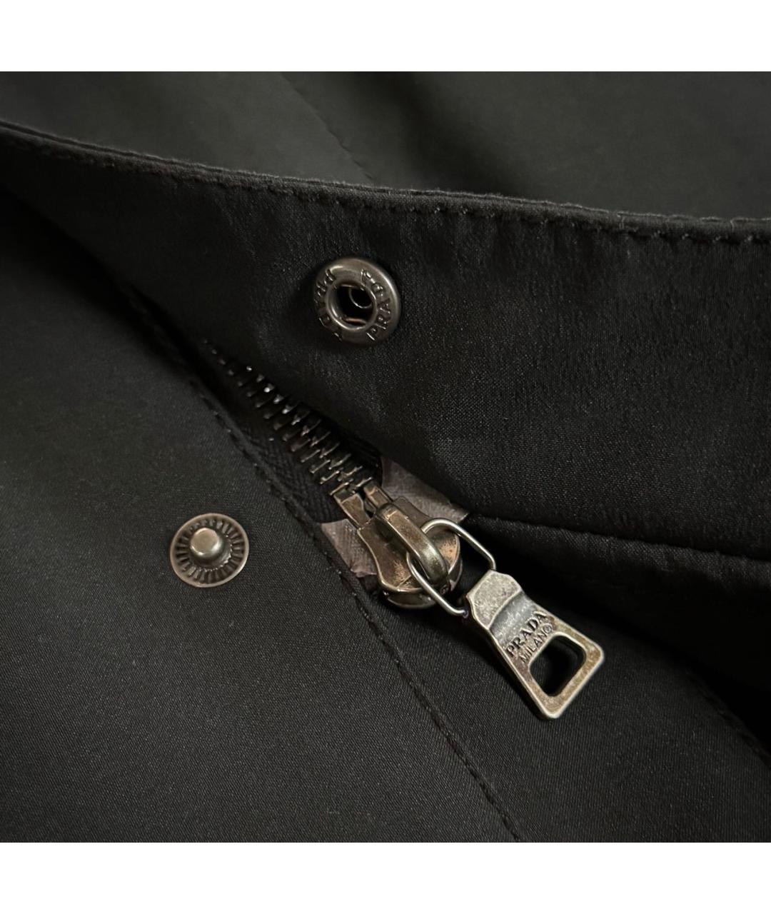 PRADA Черный тренч / плащ, фото 7
