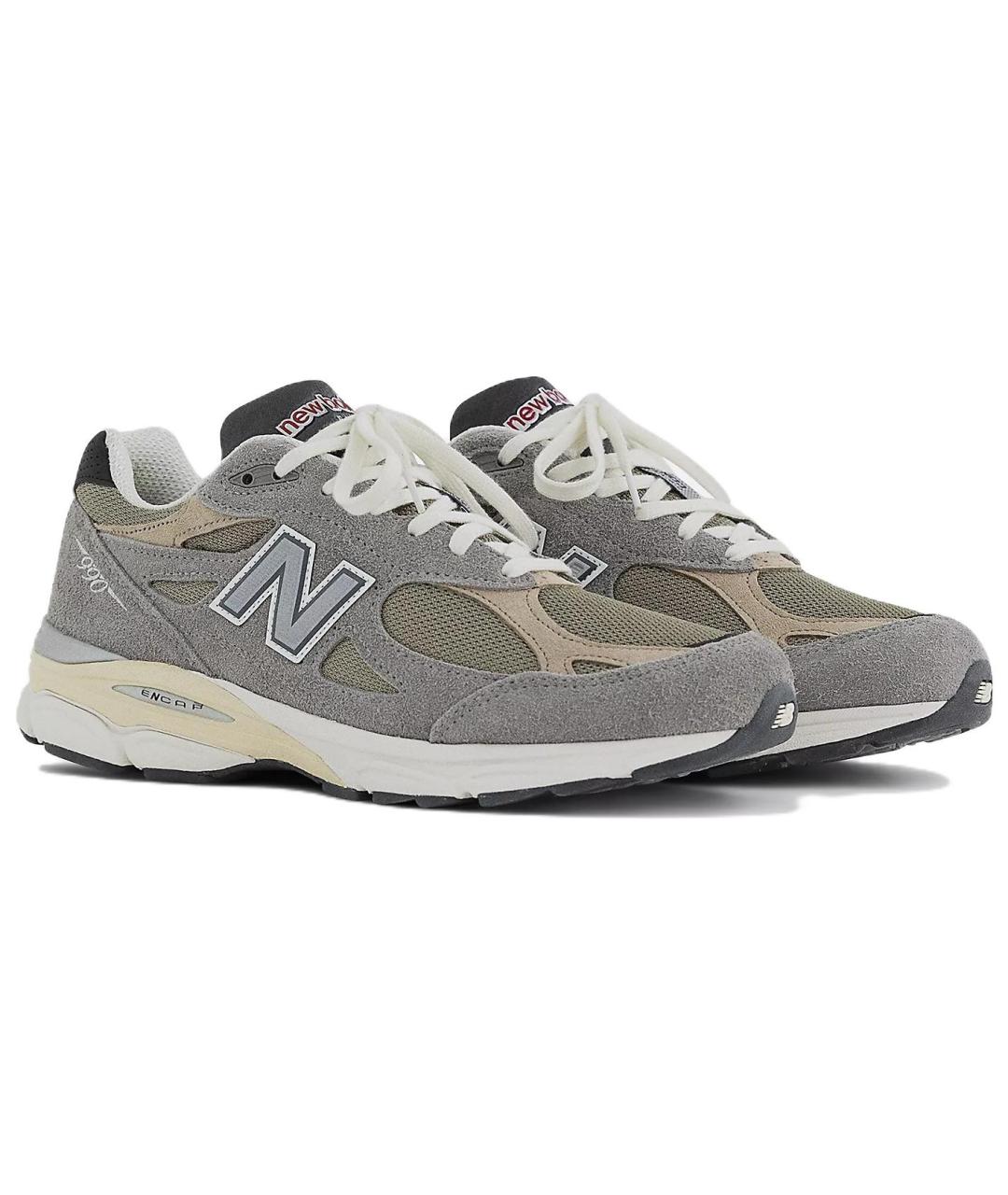 NEW BALANCE Серые кроссовки, фото 3