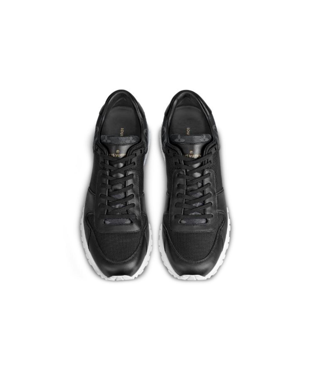 LOUIS VUITTON Черные низкие кроссовки / кеды, фото 5