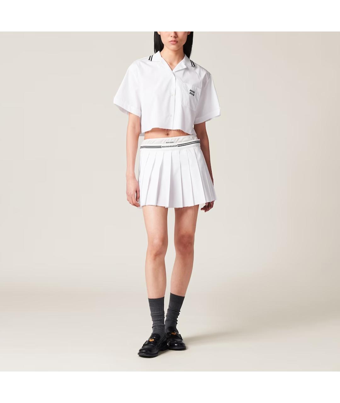 MIU MIU Белая рубашка, фото 2