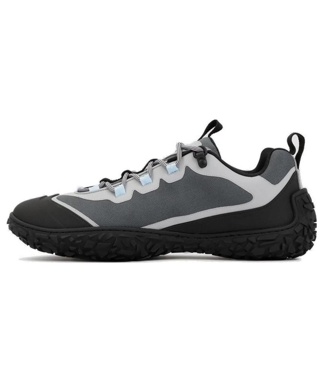 CHRISTIAN DIOR Мульти текстильные низкие кроссовки / кеды, фото 2