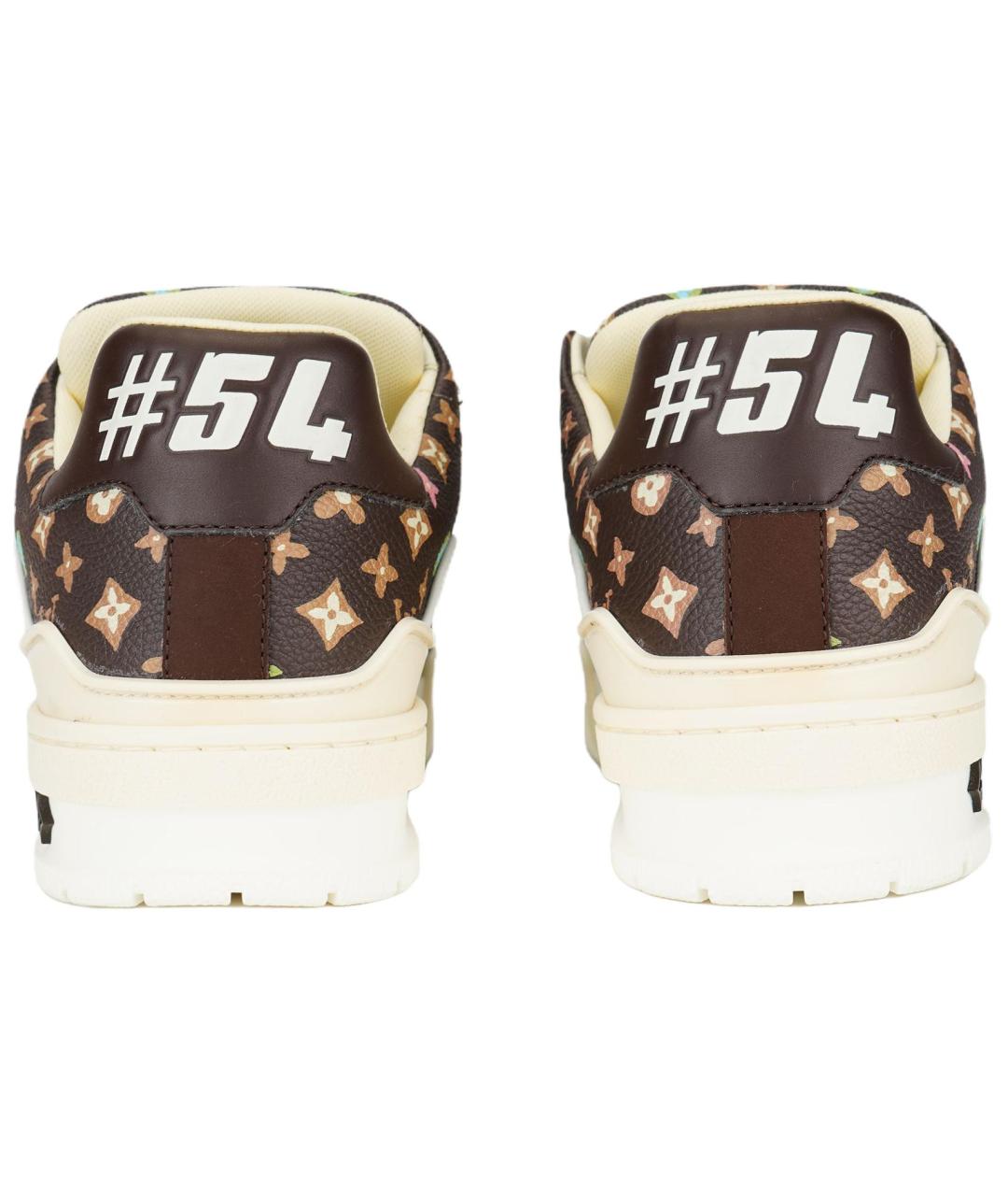 LOUIS VUITTON Мульти кожаные кроссовки, фото 4