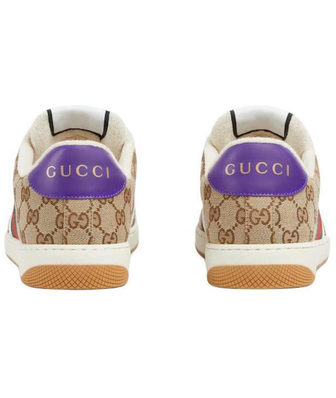 GUCCI Мульти низкие кроссовки / кеды, фото 5