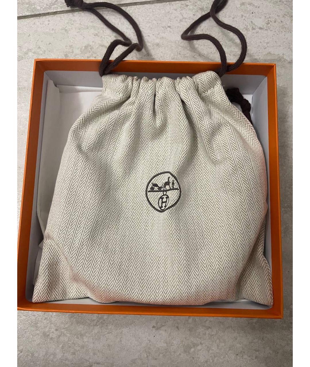 HERMES Черный кожаный ремень, фото 5