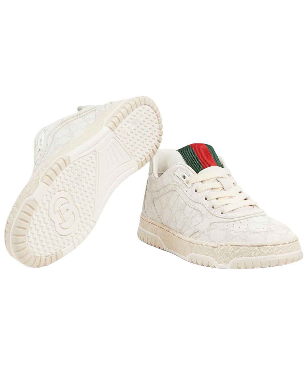 GUCCI Белые кроссовки, фото 6