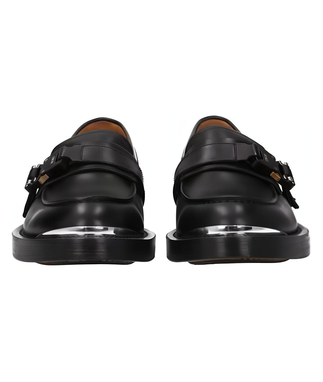 CHRISTIAN DIOR Черные кожаные лоферы, фото 4