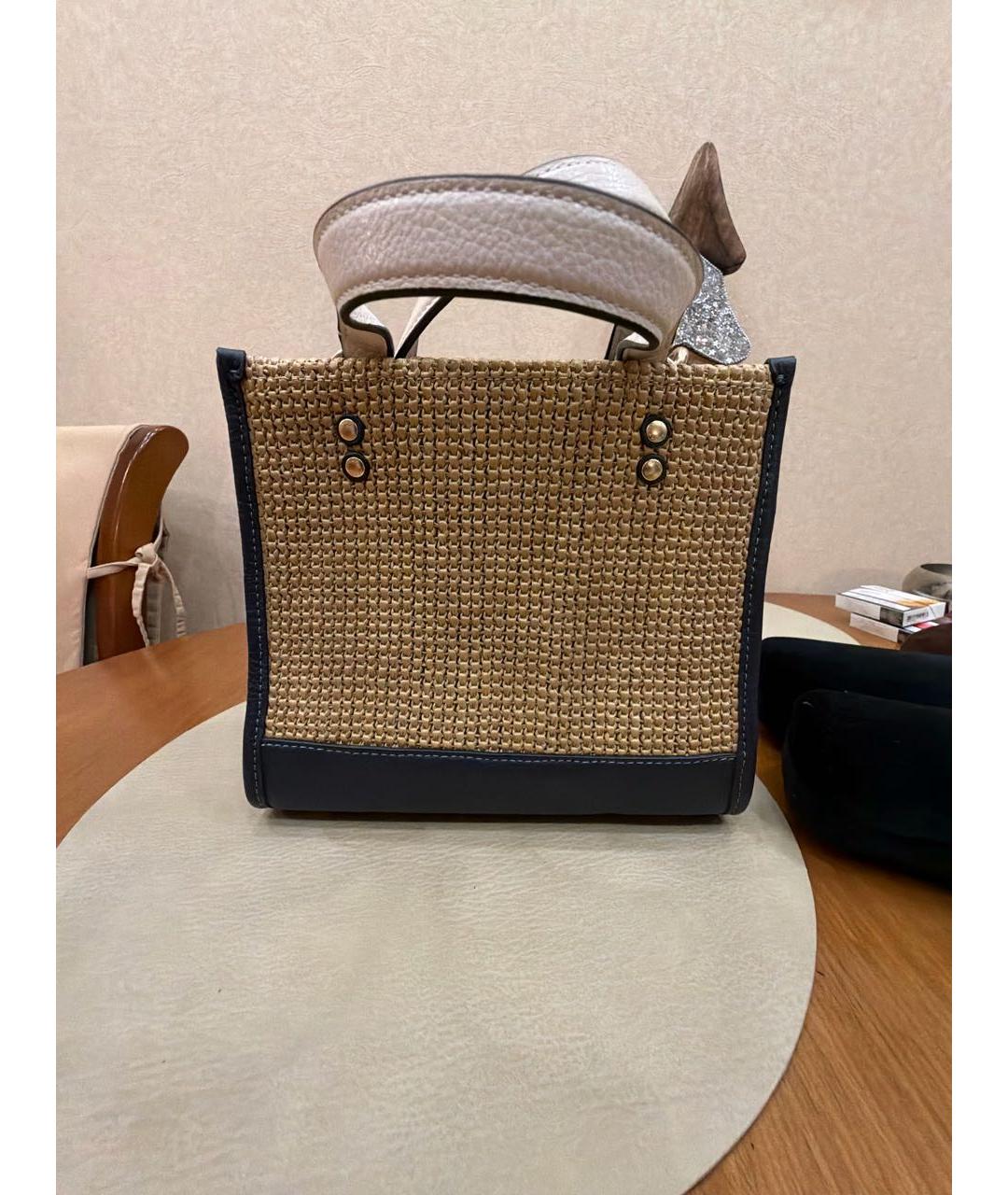 COACH Мульти пелетеная сумка тоут, фото 3