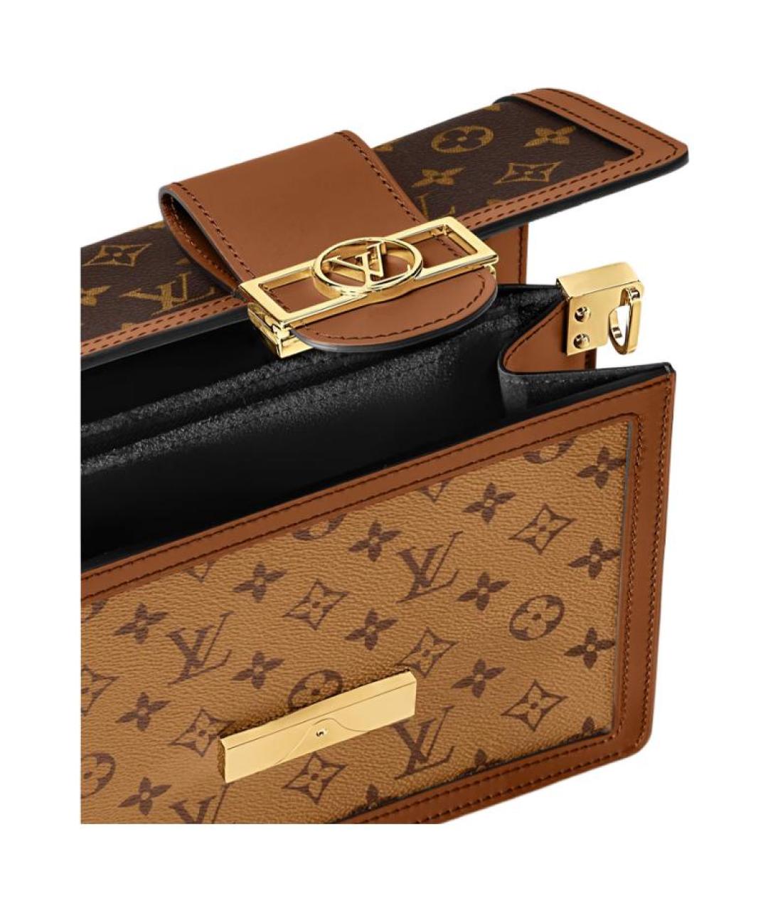 LOUIS VUITTON Коричневая сумка через плечо, фото 6