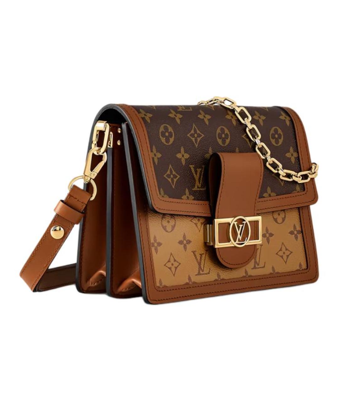 LOUIS VUITTON Коричневая сумка через плечо, фото 2